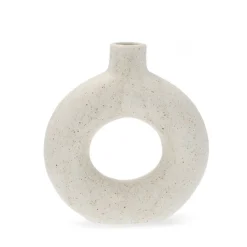 HOMLA Wazon Novo Z Dziura 19X5,5X21 Cm Bialy Online