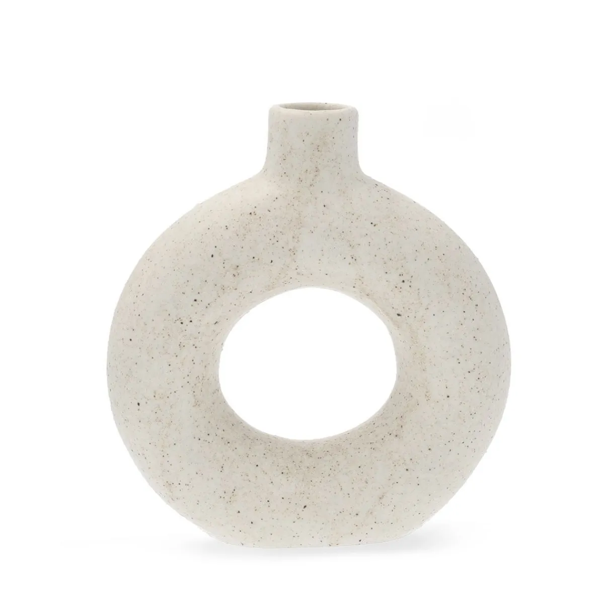 HOMLA Wazon Novo Z Dziura 19X5,5X21 Cm Bialy Online