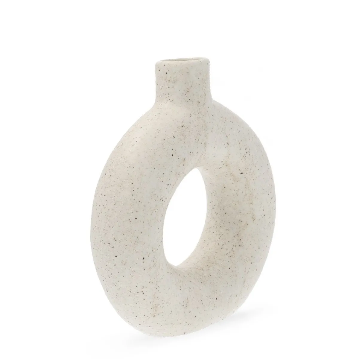 HOMLA Wazon Novo Z Dziura 19X5,5X21 Cm Bialy Online