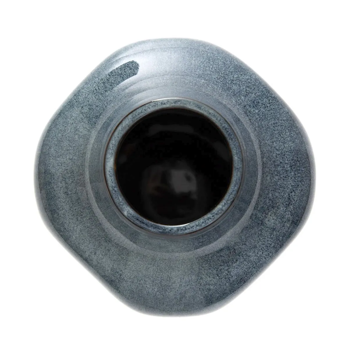 HOMLA Wazon Rufus Ceramiczny Granatowy 14X14X22 Cm Clearance