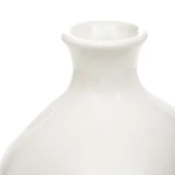 HOMLA Wazon Serena Ceramiczny Z Niebieskimi Kreseczkami 13X13X15 Cm Discount