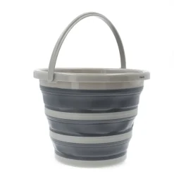 HOMLA Wiaderko Easy Clean Skladane Duze 10 L Szary Online