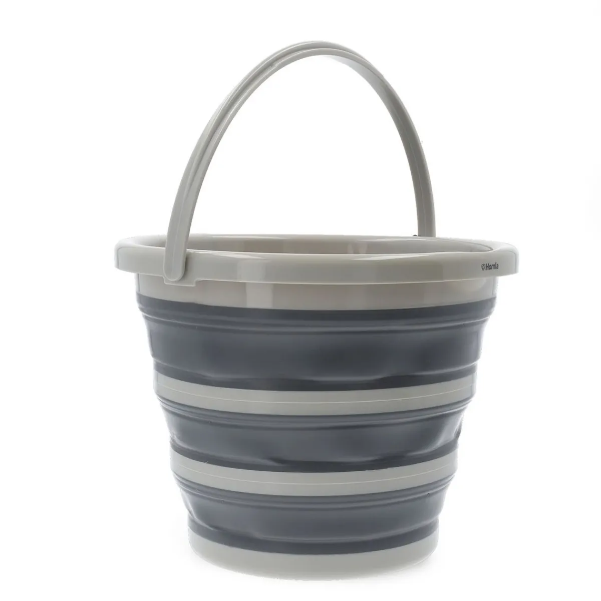 HOMLA Wiaderko Easy Clean Skladane Duze 10 L Szary Online