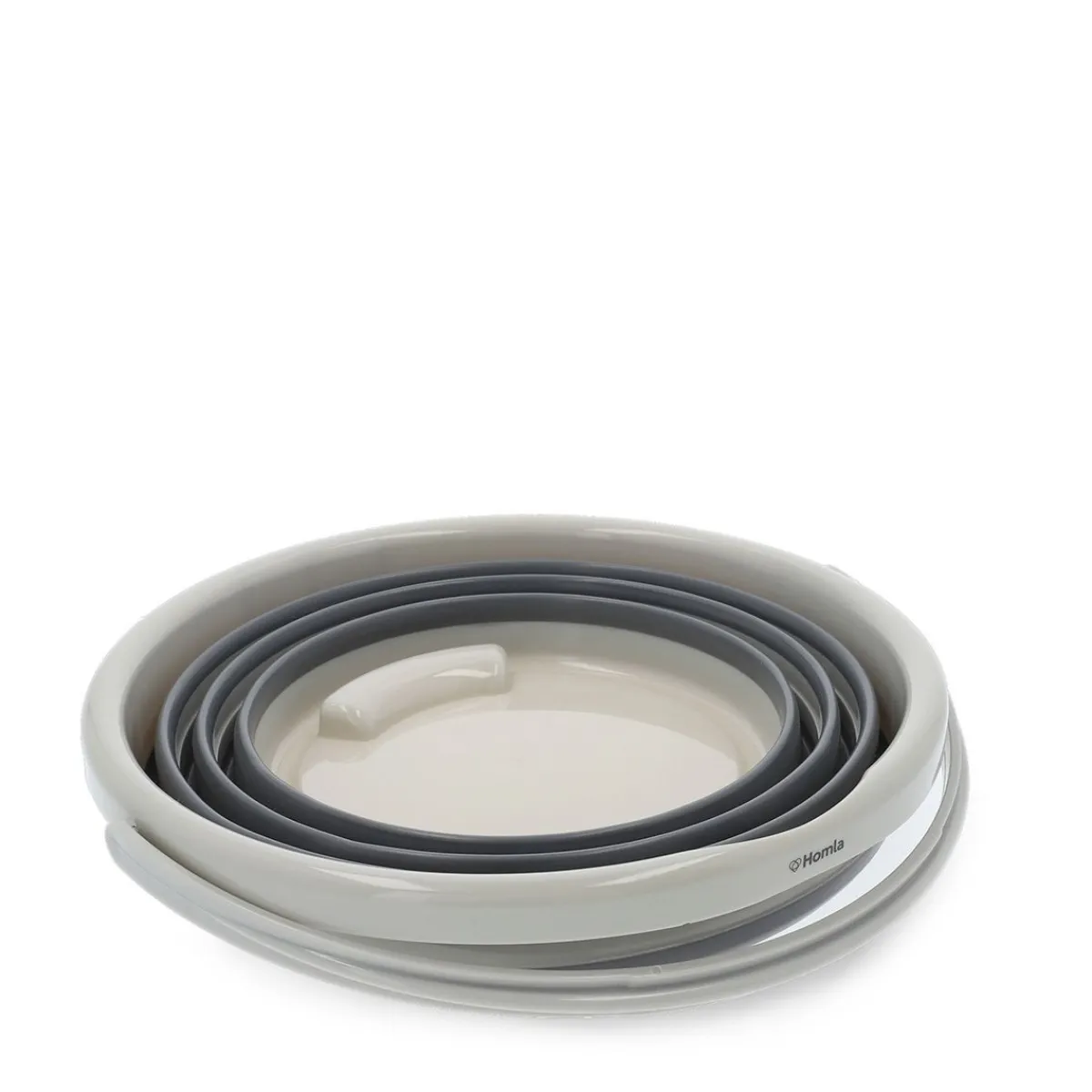 HOMLA Wiaderko Easy Clean Skladane Duze 10 L Szary Online