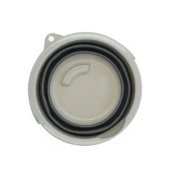 HOMLA Wiaderko Easy Clean Skladane Male 5 L Szary Hot