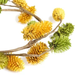 HOMLA Wianek Amarelo Z Suszek Zolto-Zielony 15 Cm Discount