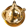 HOMLA Zaparzacz Jalo Do Herbaty W Ksztalcie Imbryka 6X5 Cm Zloty Discount
