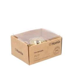 HOMLA Zaparzacz Jalo Do Herbaty W Ksztalcie Imbryka 6X5 Cm Zloty Discount