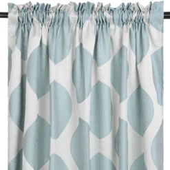 HOMLA Zaslona Daira W Niebieskie Liscie 140X250 Cm Discount