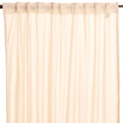 HOMLA Zaslona Della Z Koronka Bezowa 135X250 Cm