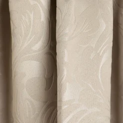 HOMLA Zaslona Elisi Z Wytlaczanym Wzorem Bezowa 140X250 Cm Outlet