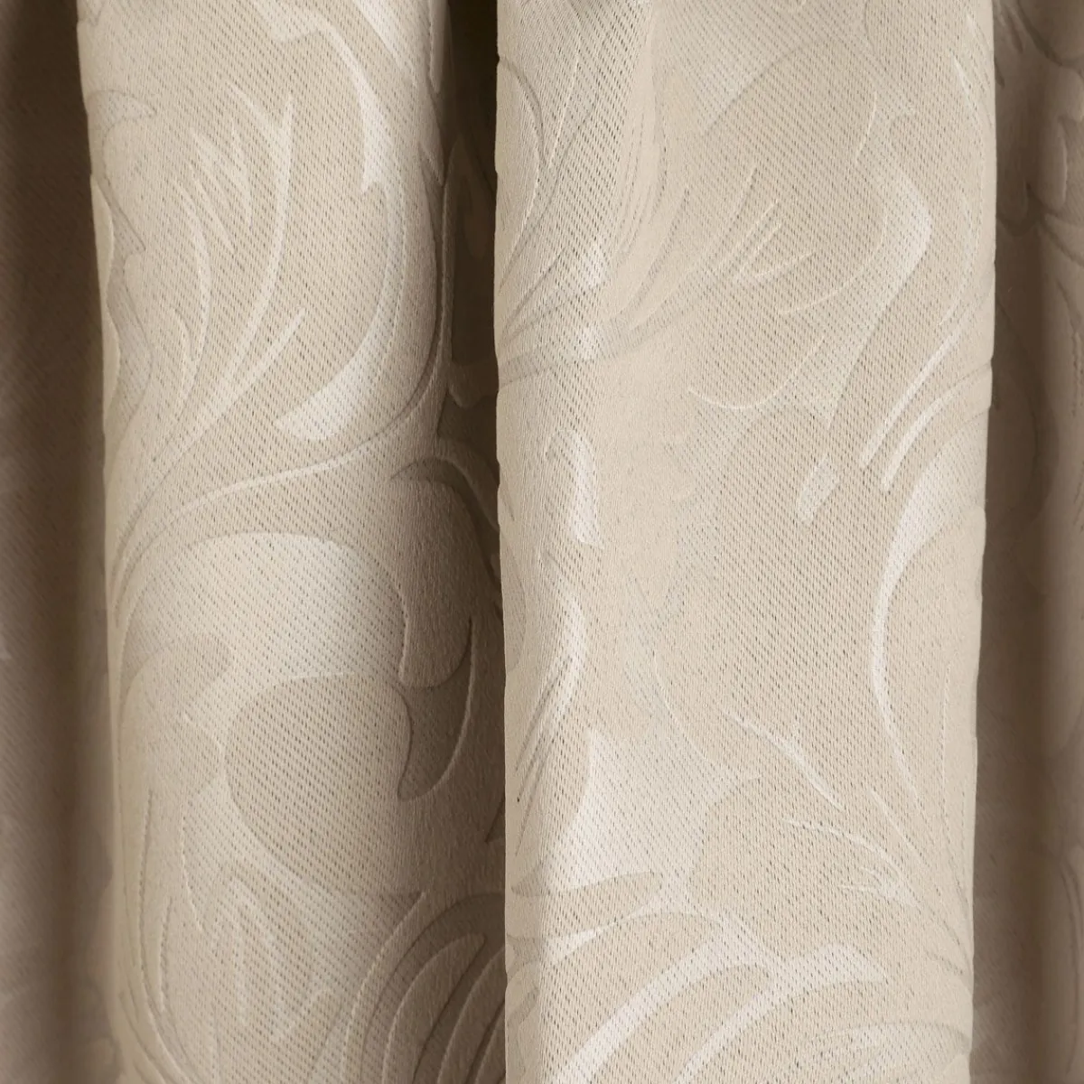 HOMLA Zaslona Elisi Z Wytlaczanym Wzorem Bezowa 140X250 Cm Outlet