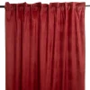 HOMLA Zaslona Patty Welwetowa Bordowa 140X250 Cm Best