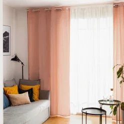 HOMLA Zaslona Patty Welwetowa Brudny Roz 140X250 Cm Rozowy Discount
