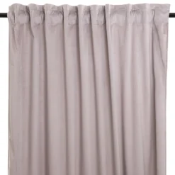 HOMLA Zaslona Talla Zaciemniajaca Velvetowa Szara 140X250 Cm Outlet