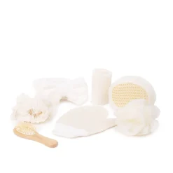 HOMLA Zestaw Akcesoriow Do Pielegnacji Ciala Wellness 7 Szt 30X30X6 Cm Sale