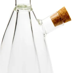 HOMLA Zestaw Butelek Best Na Ocet I Oliwe, 2 Szt. 21 Cm Przezroczysty Discount