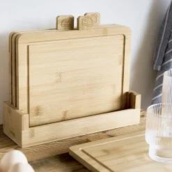 HOMLA Zestaw Desek Bambou Bambusowych 30,5X10Cm Outlet