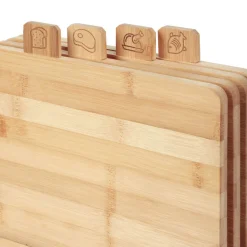 HOMLA Zestaw Desek Bambou Bambusowych 30,5X10Cm Outlet