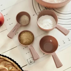 HOMLA Zestaw Miarek Easy Bake Kuchennych 4 Szt. Rozowy Best