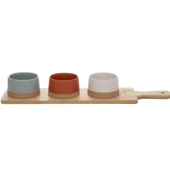 HOMLA Zestaw Miseczek Comida Z Podstawka 48X12 Cm Online