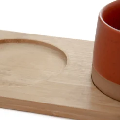 HOMLA Zestaw Miseczek Comida Z Podstawka 48X12 Cm Online
