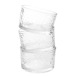 HOMLA Zestaw Miseczek Serene Transparentnych Na Stojaku, 3 Szt. 31 X10 Cm Przezroczysty Hot