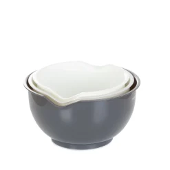 HOMLA Zestaw Misek Easy Cook Kuchennych Szary New