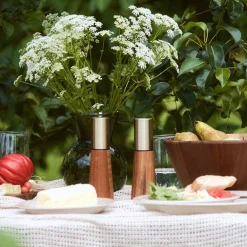 HOMLA Zestaw Mokka Mlynek I Przyprawnik 2 Szt. Naturalny Outlet