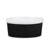 HOMLA Zestaw Naczyń Do Zapiekania Tineo Ch 2 Szt. 9 Cm Czarny Outlet