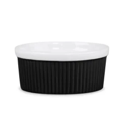 HOMLA Zestaw Naczyń Do Zapiekania Tineo Ch 2 Szt. 9 Cm Czarny Outlet