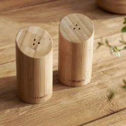 HOMLA Zestaw Przyprawnikow Bambou Bambusowych 2 Szt. Naturalny Online