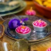 HOMLA Zestaw Swiec Floral Aura 6 Szt. Kwiaty Rozowe 117 G Best
