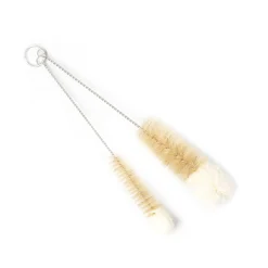 HOMLA Zestaw Szczotek Easy Clean Zestaw Do Czyszczenia, Uchwyt Ze Stali Nierdzewnej 2 Szt. Best