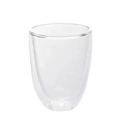 HOMLA Zestaw Szklanek Cembra Modern Geometryczne Z Podwojna Scianka, 2 Szt. 0,28 L Sale