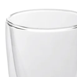 HOMLA Zestaw Szklanek Cembra Modern Geometryczne Z Podwojna Scianka, 2 Szt. 0,28 L Sale