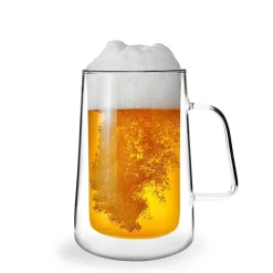 VIALLI DESIGN Zestaw Szklanek Diva Z Podwojna Scianka 6 Szt. 300 Ml Przezroczysty Hot