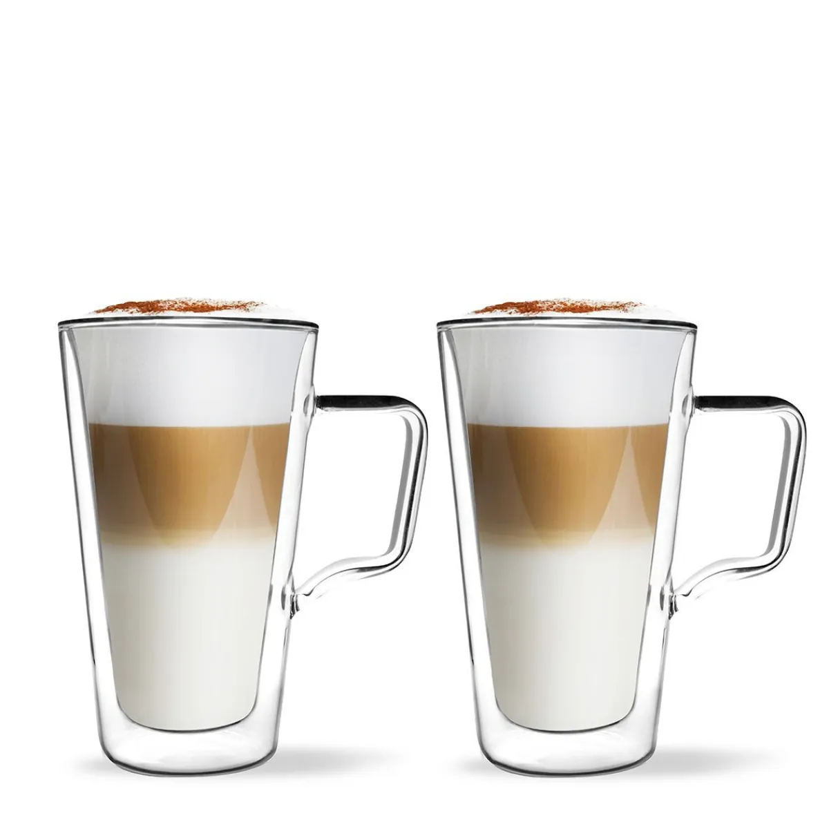 VIALLI DESIGN Zestaw Szklanek Diva Z Podwojna Scianka 2 Szt. 350 Ml Przezroczysty Clearance
