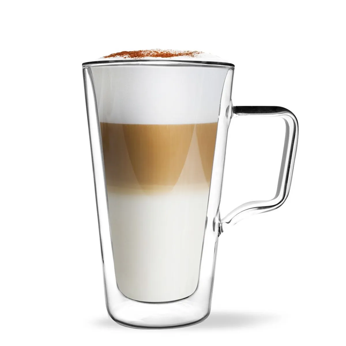 VIALLI DESIGN Zestaw Szklanek Diva Z Podwojna Scianka 2 Szt. 350 Ml Przezroczysty Clearance