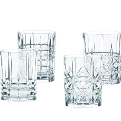 NACHTMANN Zestaw Szklanek Highland Do Whisky Tumbler 4 Szt. 0,345 L Przezroczysty New