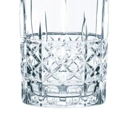 NACHTMANN Zestaw Szklanek Highland Do Whisky Tumbler 4 Szt. 0,345 L Przezroczysty New