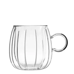 VIALLI DESIGN Zestaw Szklanek Tulip Z Podwojna Scianka 2 Szt. 250 Ml Przezroczysty Sale