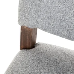 HOMLA Zestaw 2 Szt. Krzesel Avalora 46X61X93 Cm Szary Outlet