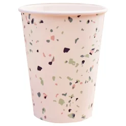 GINGER RAY Zestaw Terrazzo Kubkow Papierowych 250 Ml 8 Szt. Wielokolorowy New