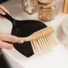 HOMLA Zmiotka Bambou I Szufelka Mala Czarna 29X19 Cm Czarny Discount
